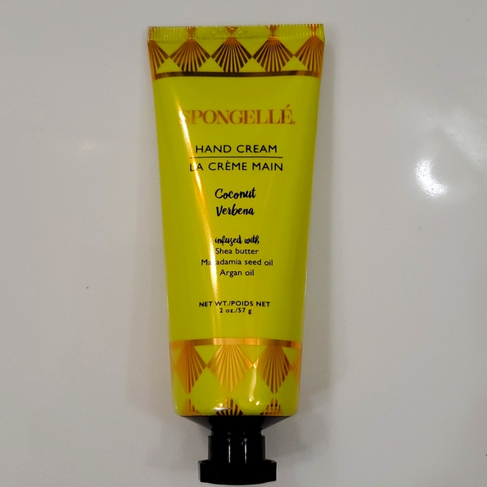 Spongelle Coconut Verbena Hand Cream 2 oz